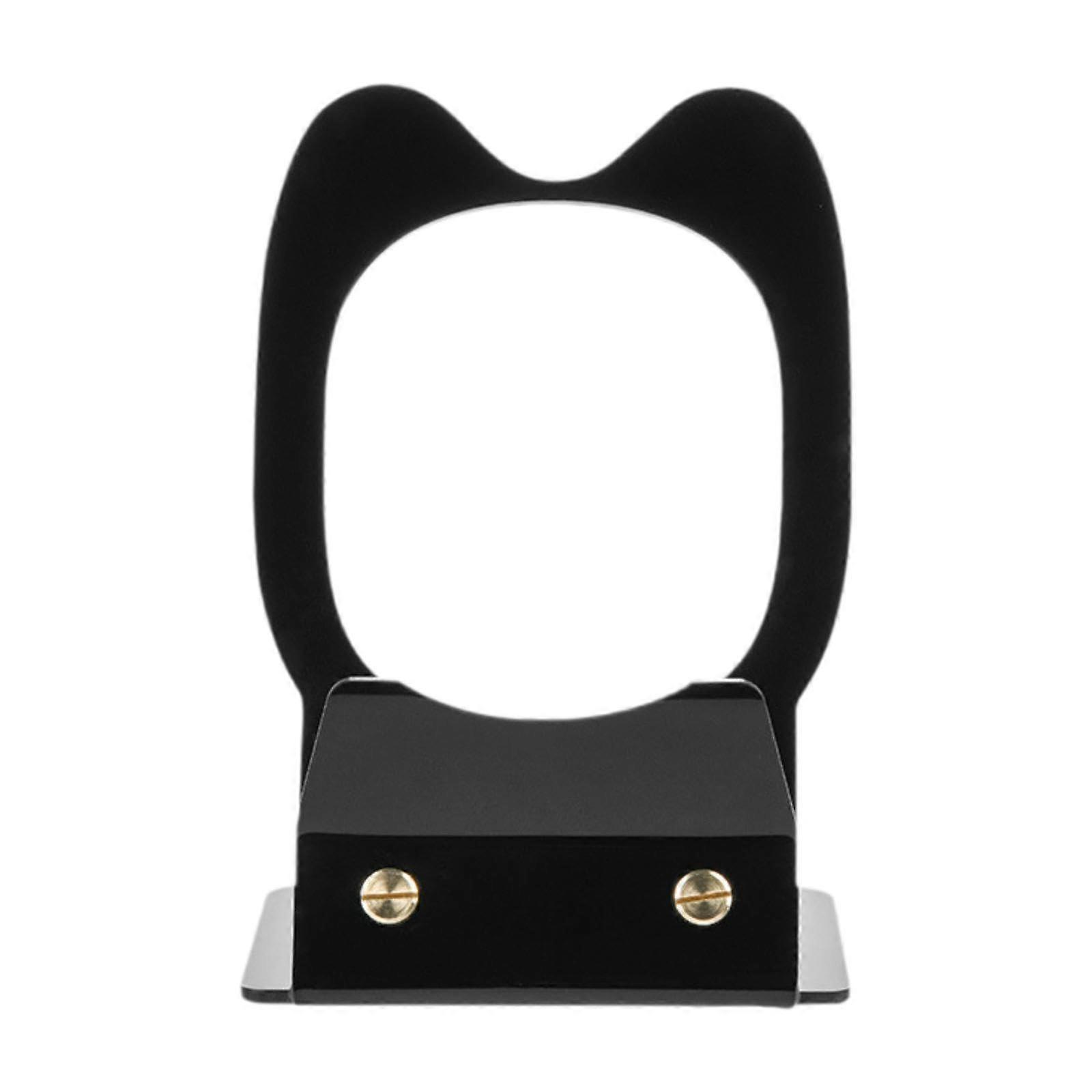 Acrylic Mount for Speakers Table Holder for Small Audio Devices Home Use Black