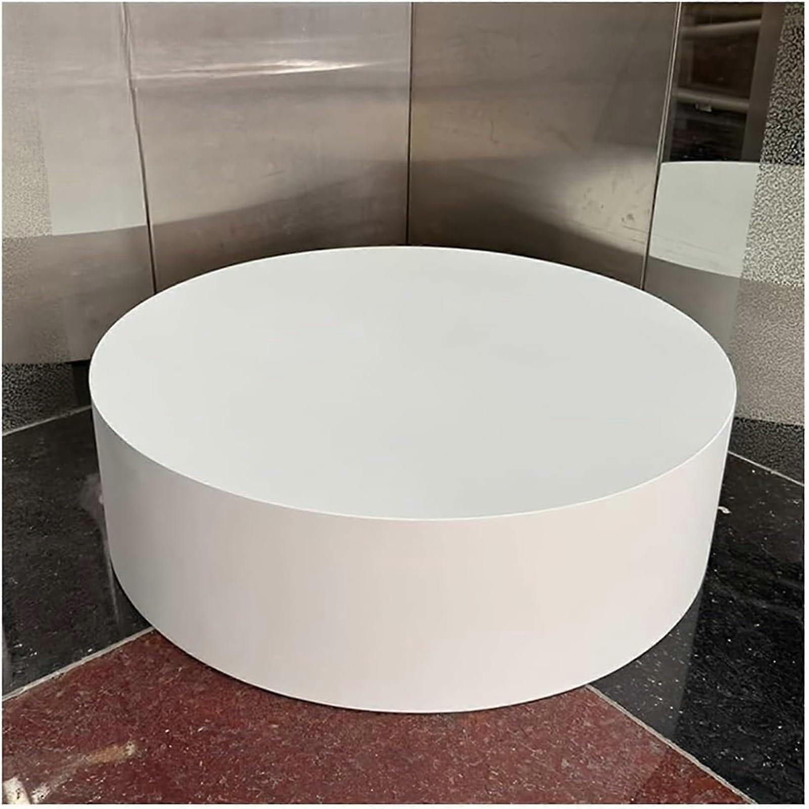 Mannequin Display Stand with Adjustable Height, Wood Pedestal Plinth for Exhibitions and Photography Props 80x30cm