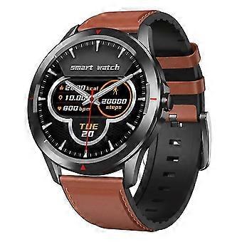 Smart Watch Menn 1.32inch Hd Full Touch Pulsmåler Ip67 Vanntett Fitness Tracker Bluetooth Svar Ring Sport Watch