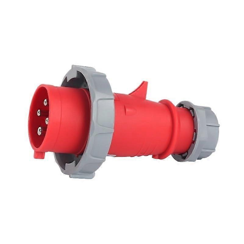 IP67 Waterproof Industrial Plug Connector 16A 4Pin ThreePhase ExplosionProof 220V Socket