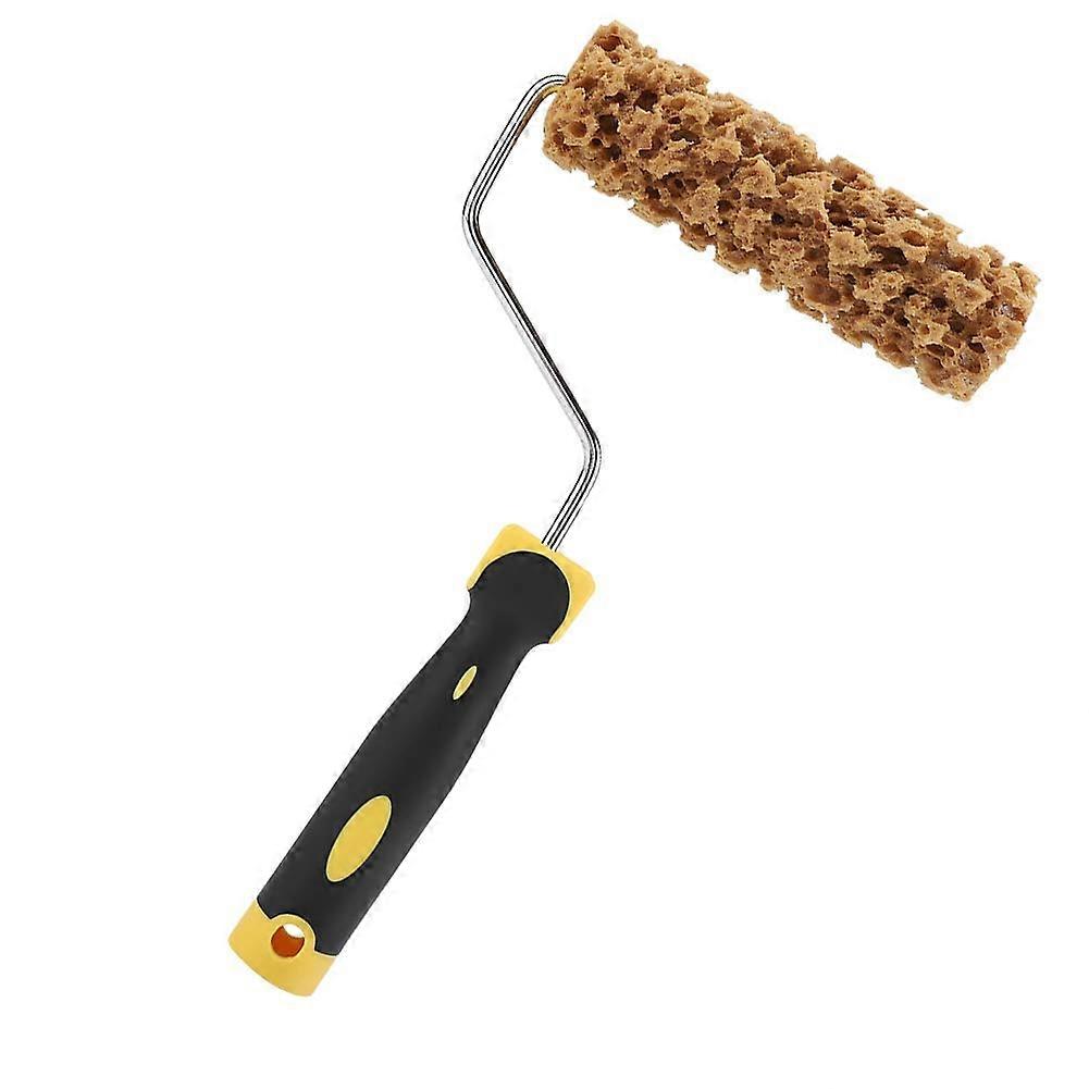 Texture Paint Roller with Handle for DIY Wall Painting, Decorative Embossing Roller, EcoFriendly