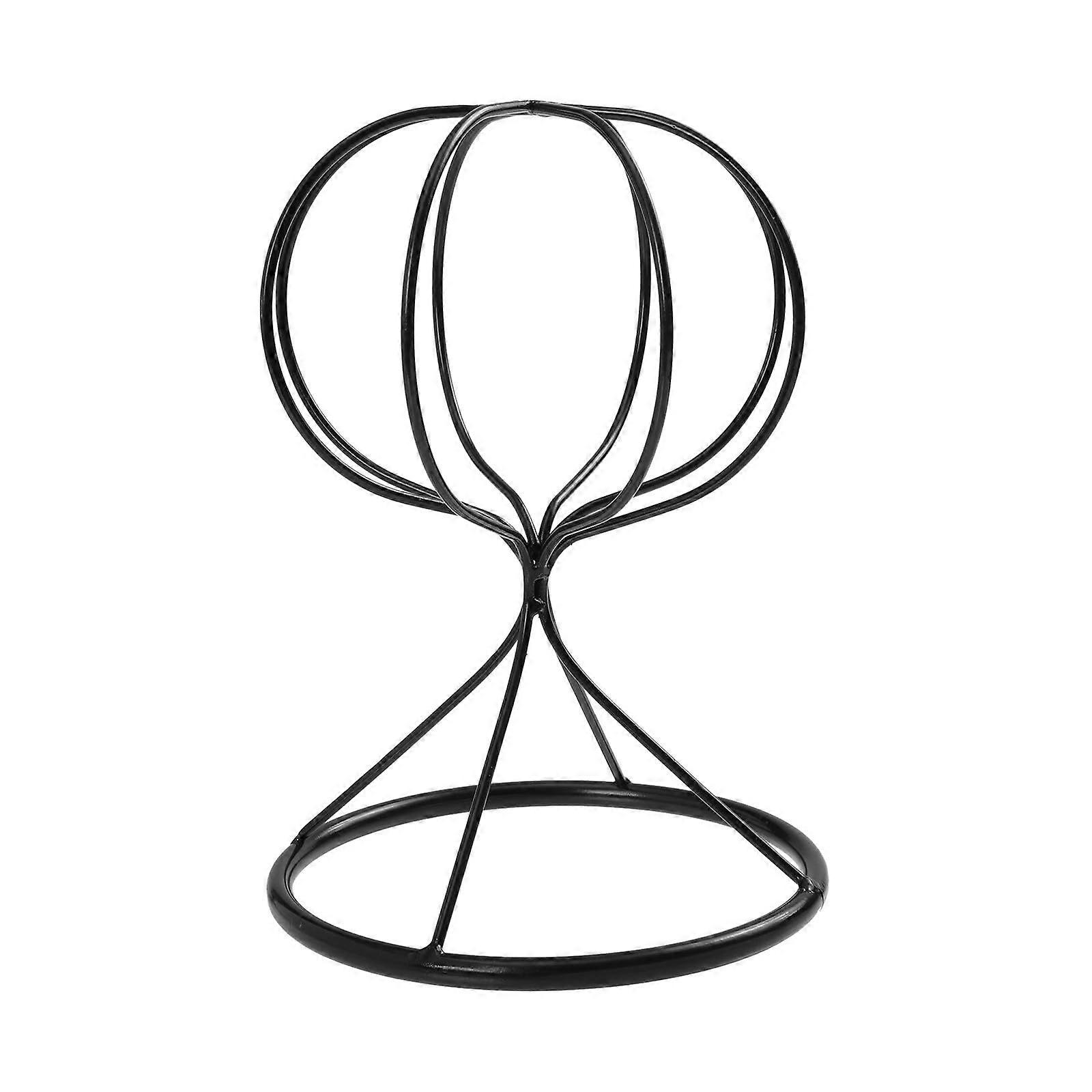 Hat Display Stand with ShapePreserving Dome, Metal Vertical Hat Rack for Home and Store Use