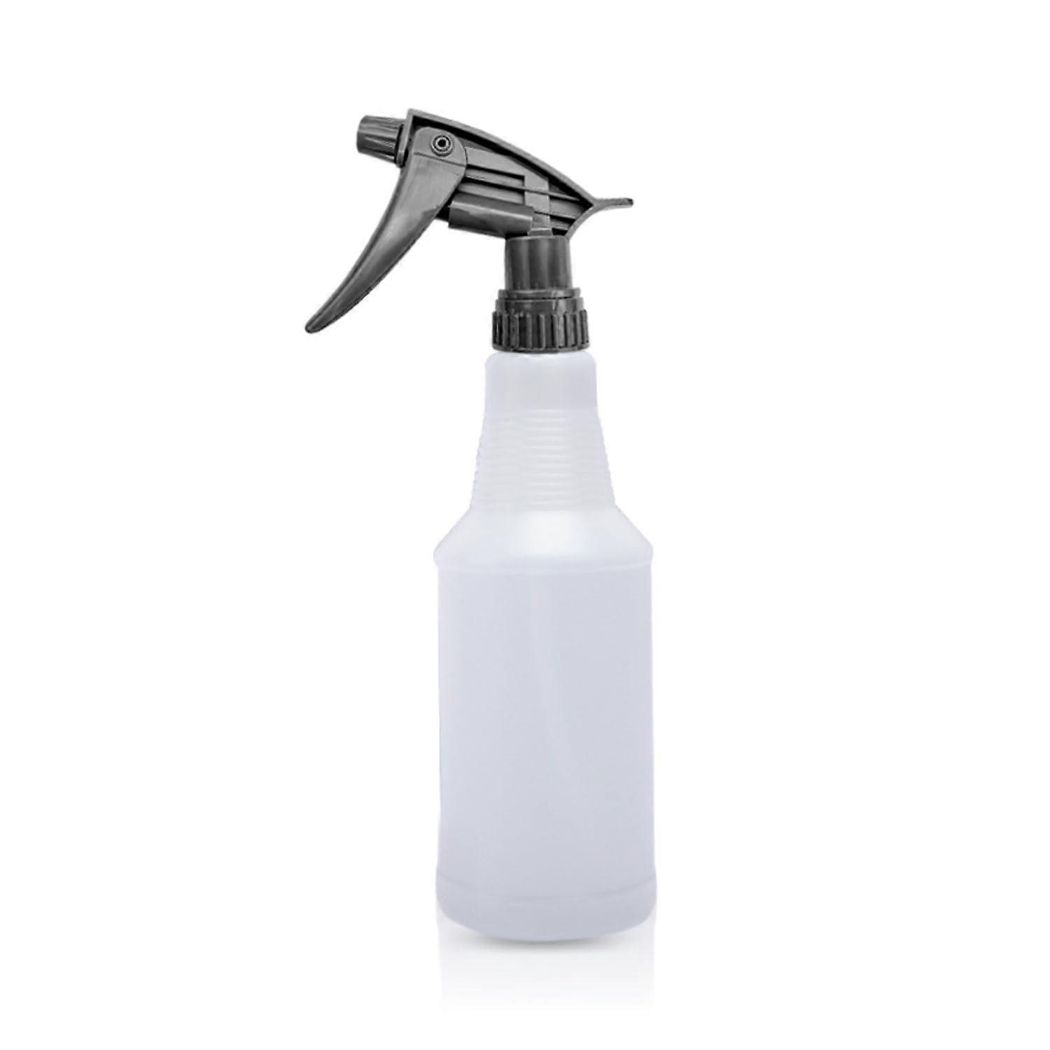 Spray Bottle 900ml Refillable Clear Plastic with Adjustable Trigger for Cleaning Hair and Plants