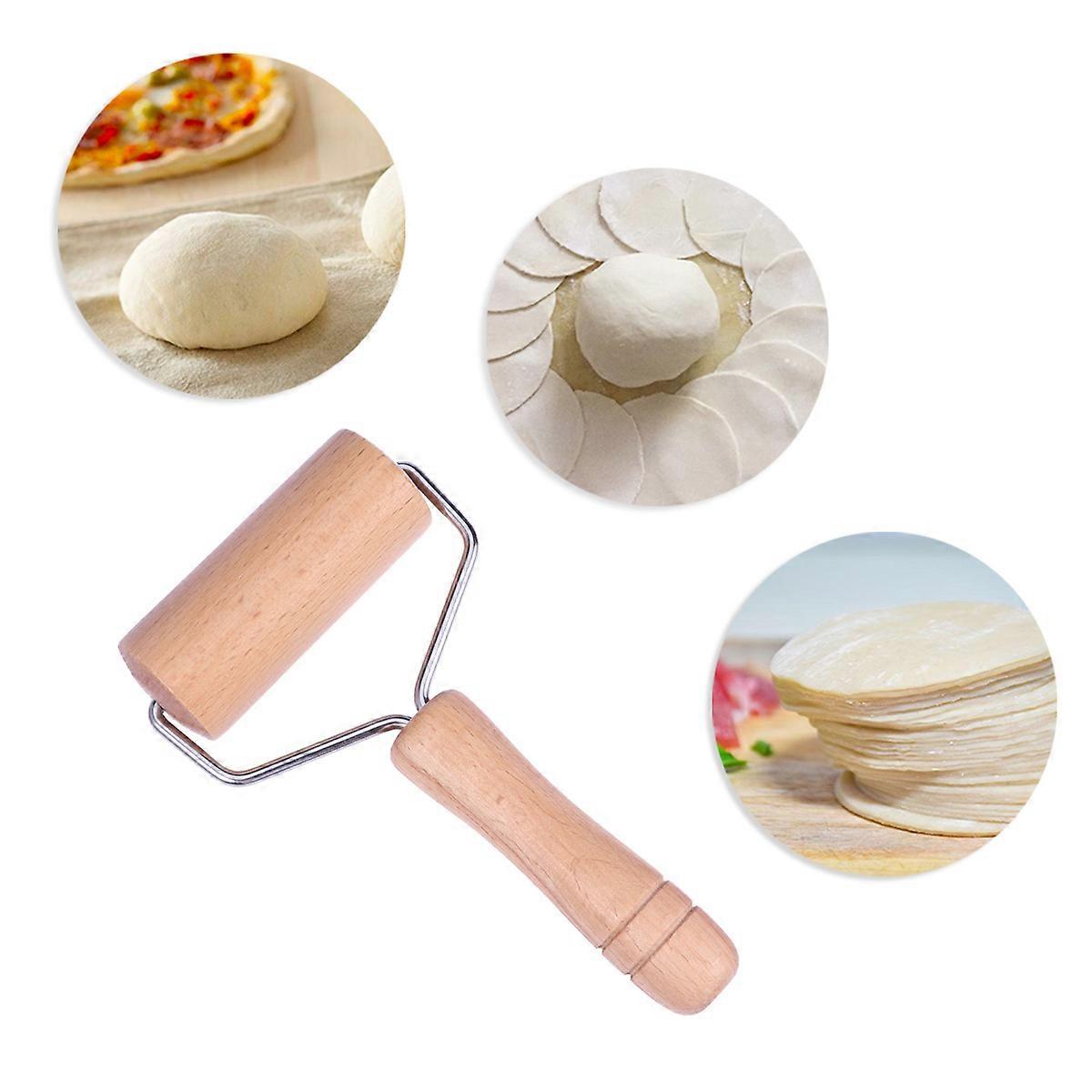 Wooden Rolling Pin T Shape for Baking 1Pcs Dough Roller Tool