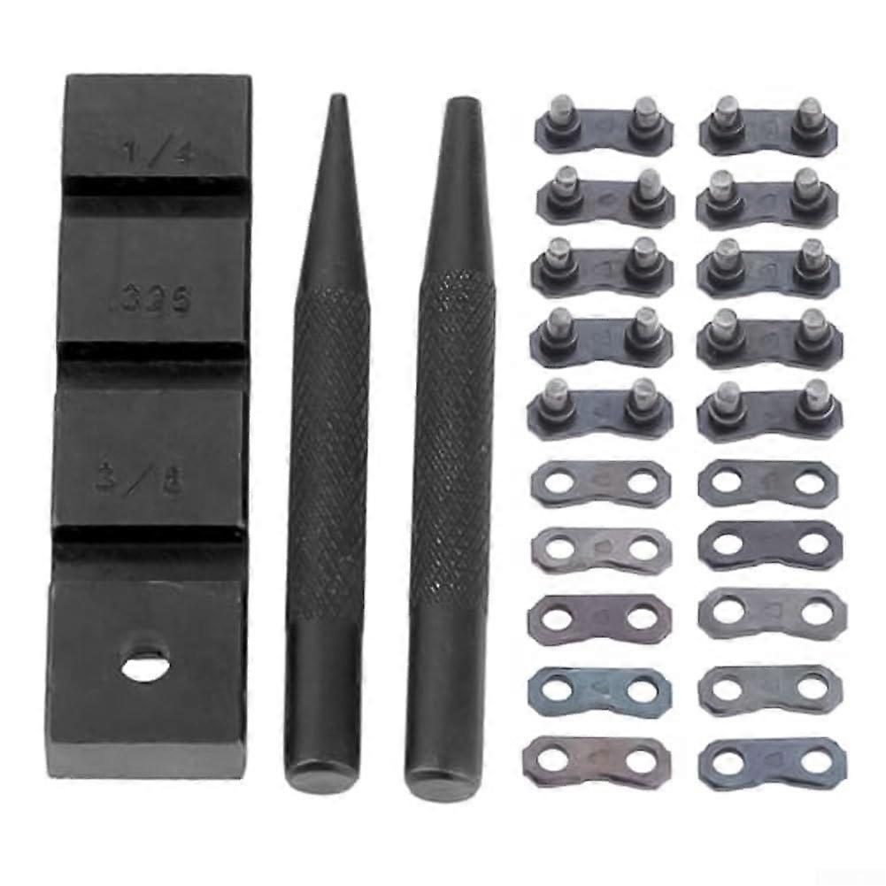 Pocket Chainsaw  Kit with Durable Carbon Steel Tools, MultiChain Compatibility