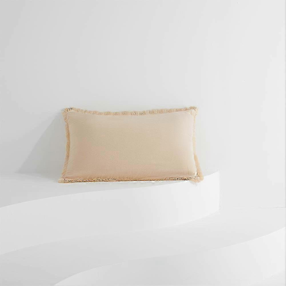 2025 1PC Nuan Series Solid Cotton Cushion Cover Sofa Bed Pillowcases Living Room Bedroom Home Decoration