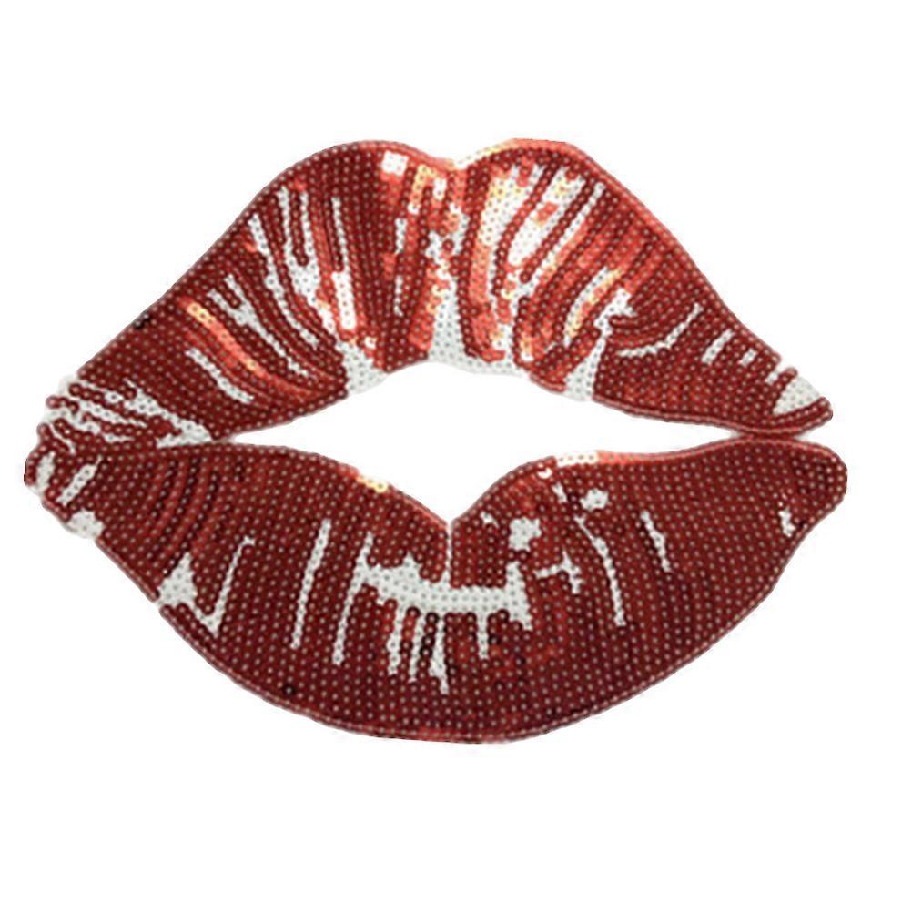 Clothing Patch Lip for Decoration 1Pcs Red DIY Patch Sticker