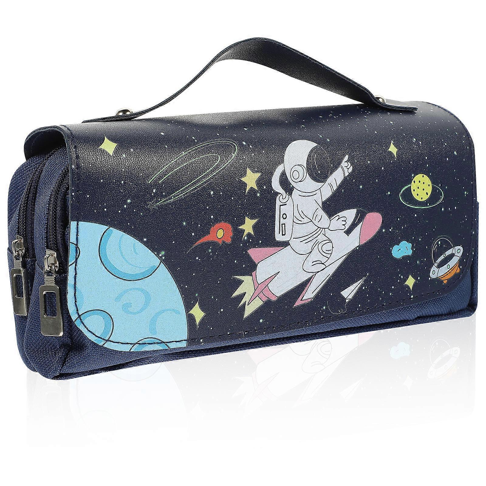 Students Pencil Case Pen Bag for Organizing Stationery 4Pcs Set