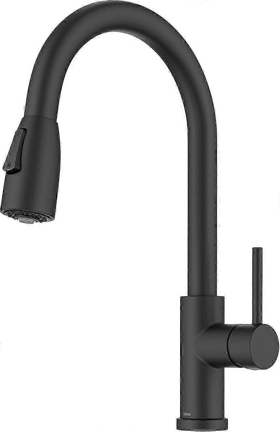 2025 Latest Model Coda 2-Function Single Handle Pull Down Kitchen Faucet in Matte Black, K