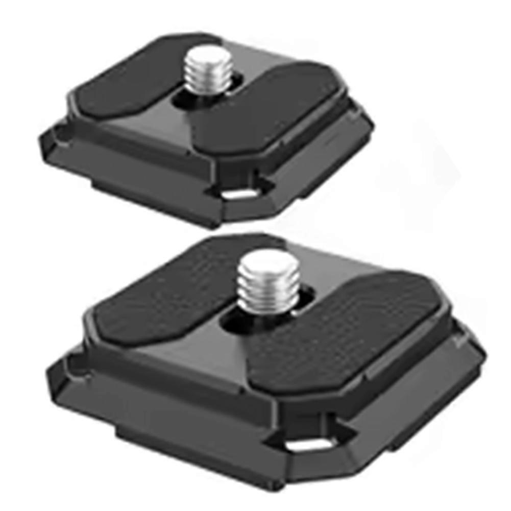 2pcs 38mm Square Arca Type Quick Release Plate Micro Single Camera Base Universal Model