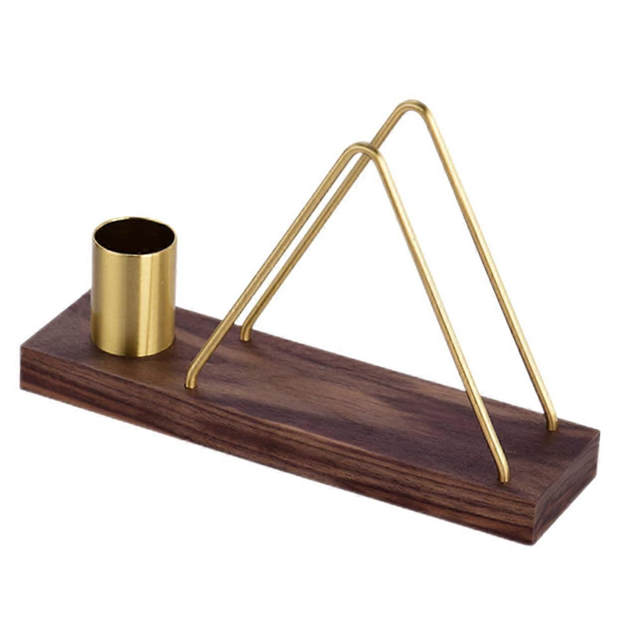 Rustic Marble Napkin Holder with Toothpick Storage for Kitchen Dining Table and Bar Use