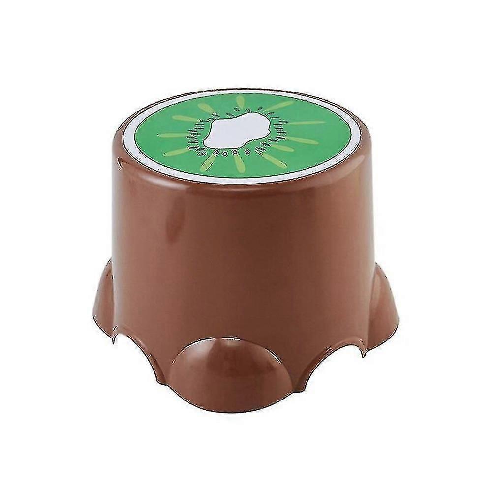Cute Fruit Pattern Thickened Kids Stool for Bathroom Living Room