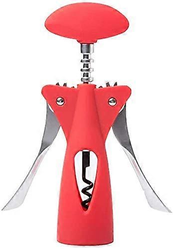 Wine Opener with Ergonomic Grip, Multifunction Corkscrew for Beer and Wine Bottles