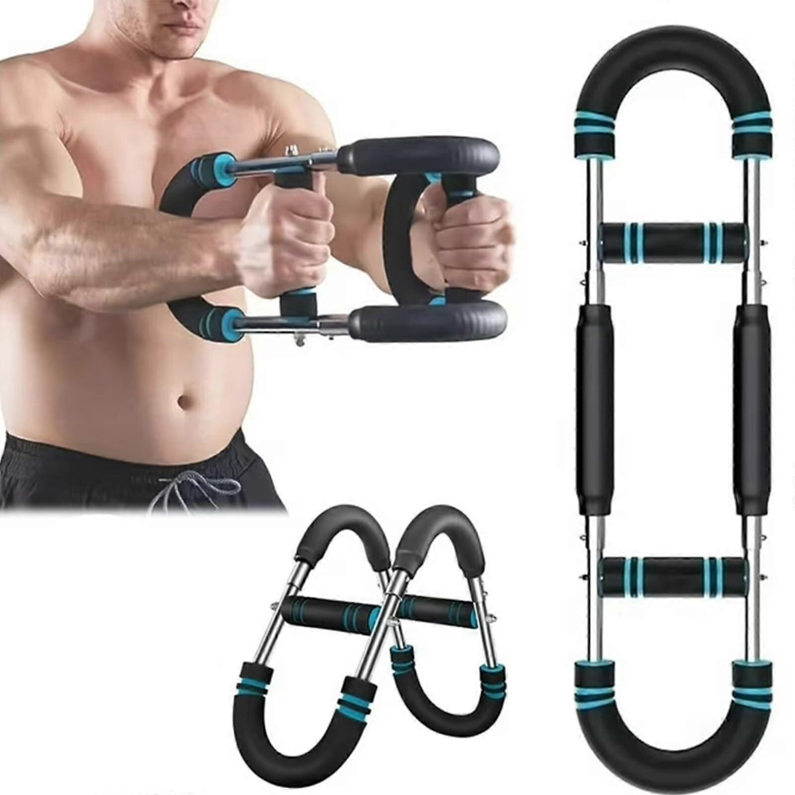 Arm Workout Equipment 20100lb Adjustable Spring Resistance Chest Expander for Home Upper Body Training