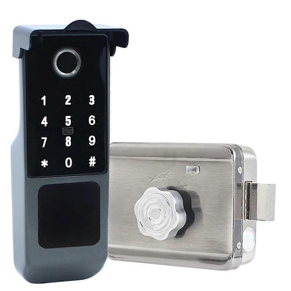 Smart Fingerprint Door Lock with Gateway, Multiple Unlocking Methods, App Control
