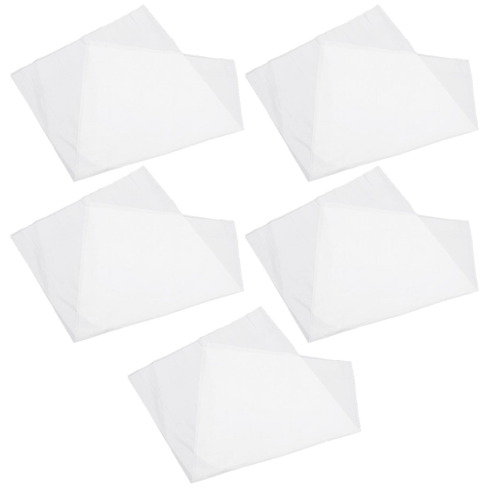 Plastic Table Cloth Rectangular for Dining Use 15Pcs Disposable Cover
