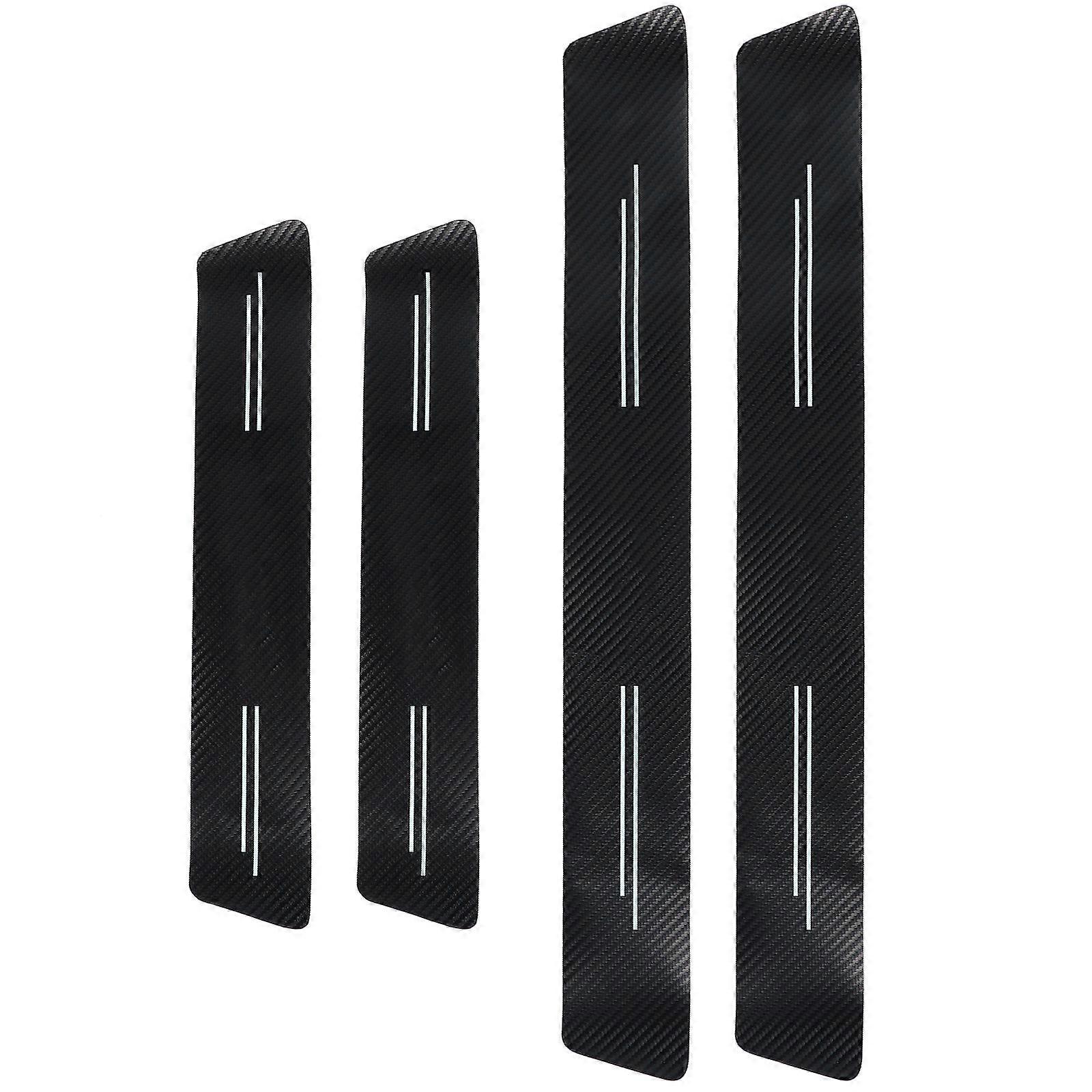 Door Entry Guard Car Threshold Sticker Protectors for 4Pcs Self-Adhesive Use