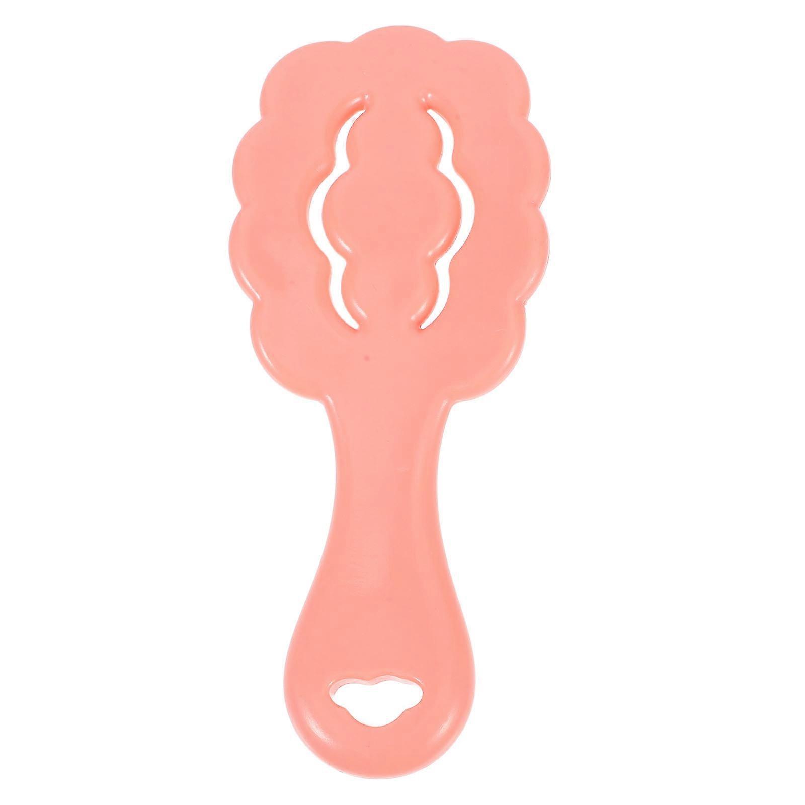 Cloud Shape Small Dog Grooming Brush Soft Bristle Pink