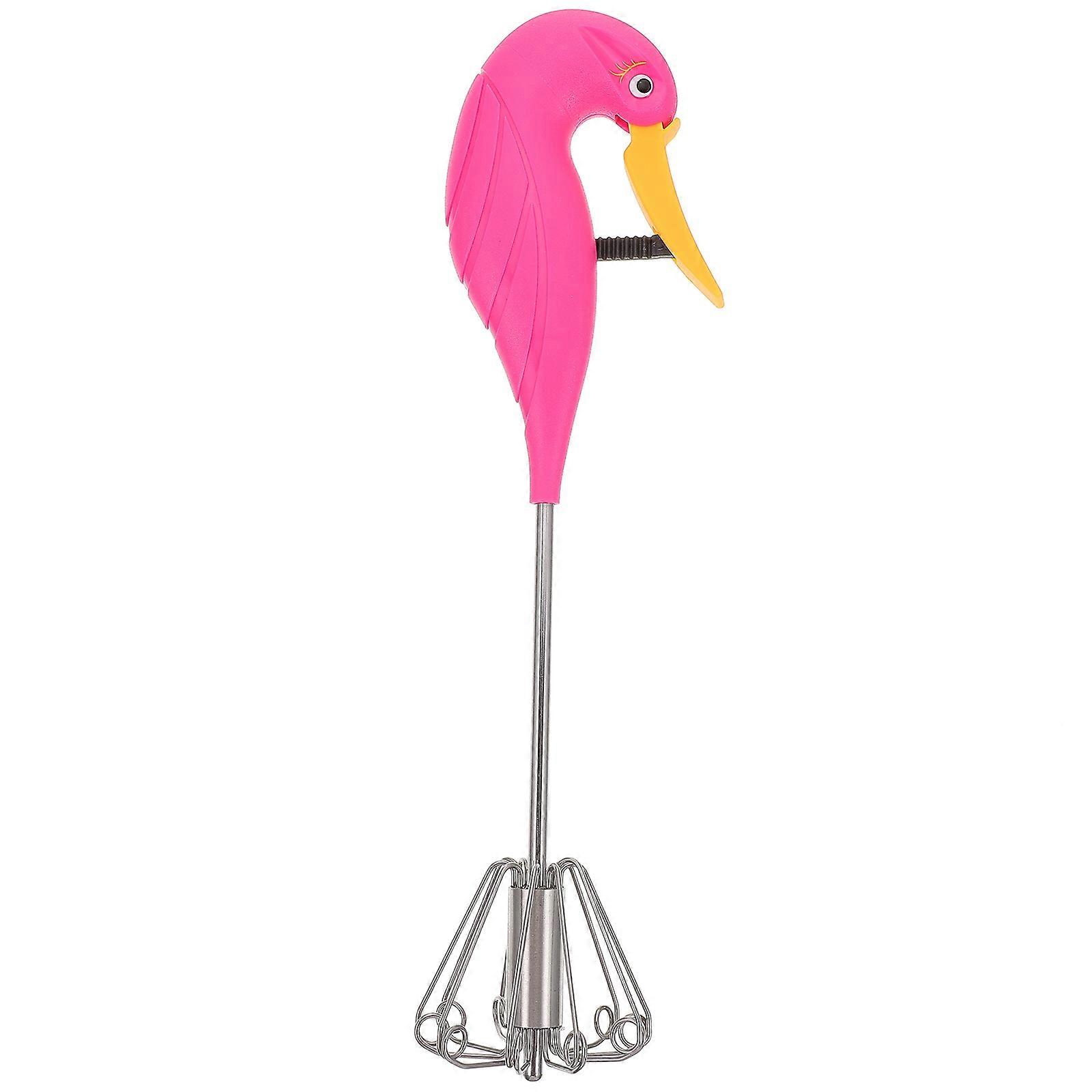 Creative Egg Stirrer Egg Whisk for Stirring 1Pcs Rosy Kitchen Gadget