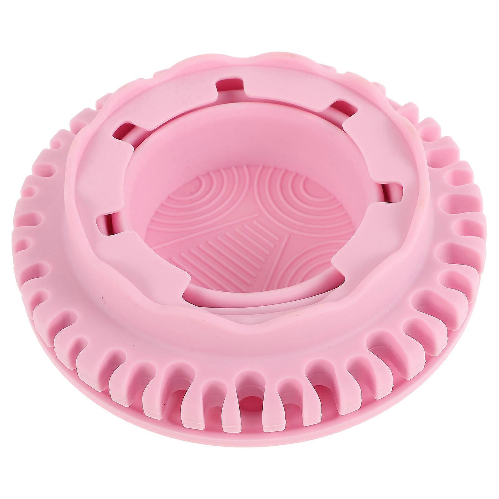 Makeup Sponge Cleaner Silicone Makeup Tool Cleaning Box Folding