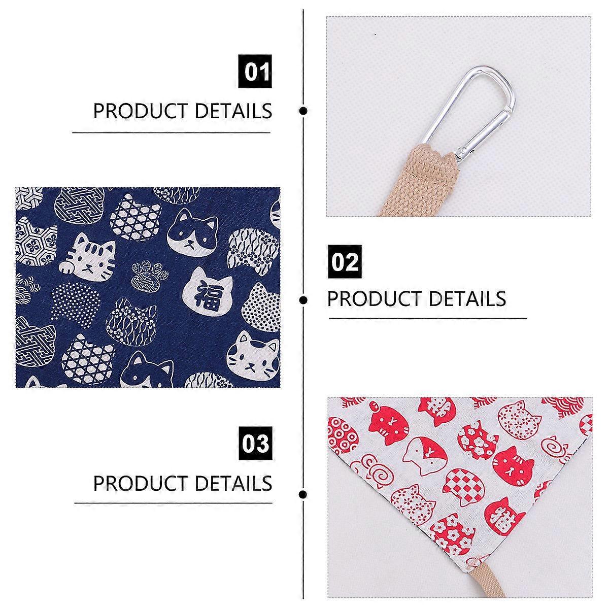 Cat Hammock Durable Double Sided Hanging Pad for Pet 1Pcs