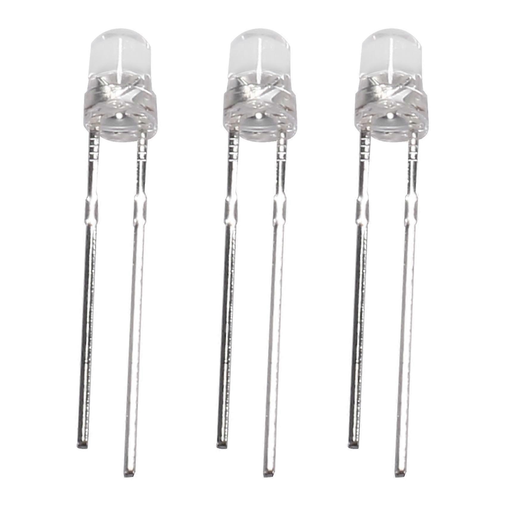 3mm White Led Light 100pcs Light Emitting Diode