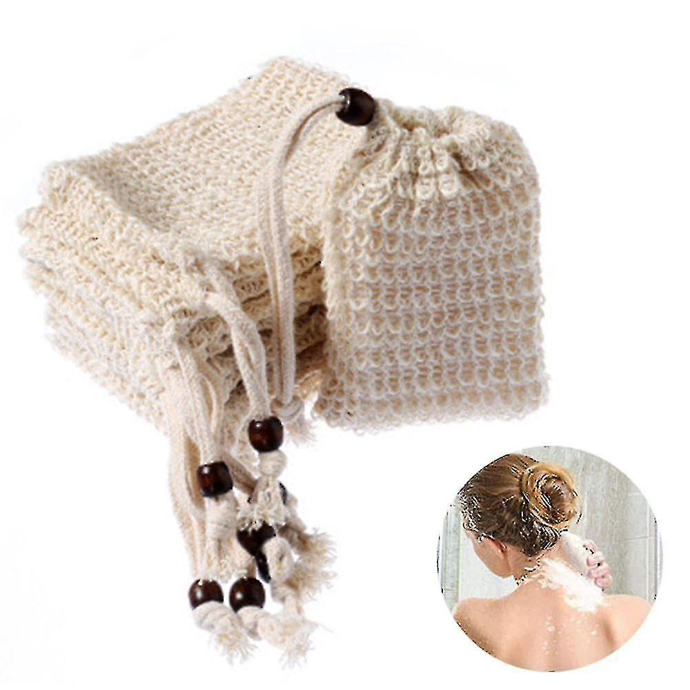 Soap Bag Bath Scrub Soap Net Massage Soap Lathering Bag