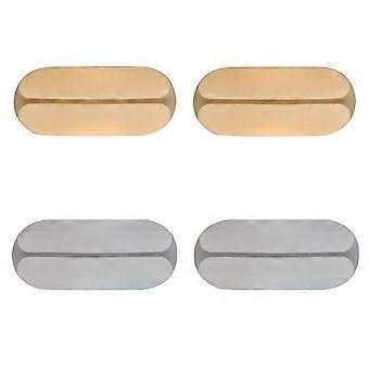 2 Paar bequeme Silikon Schultergurt Kissen Transparente Schulterpolster