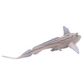 Marine Animal Model Educational Ratfish Model Toy 2Pcs for Decoration Use
