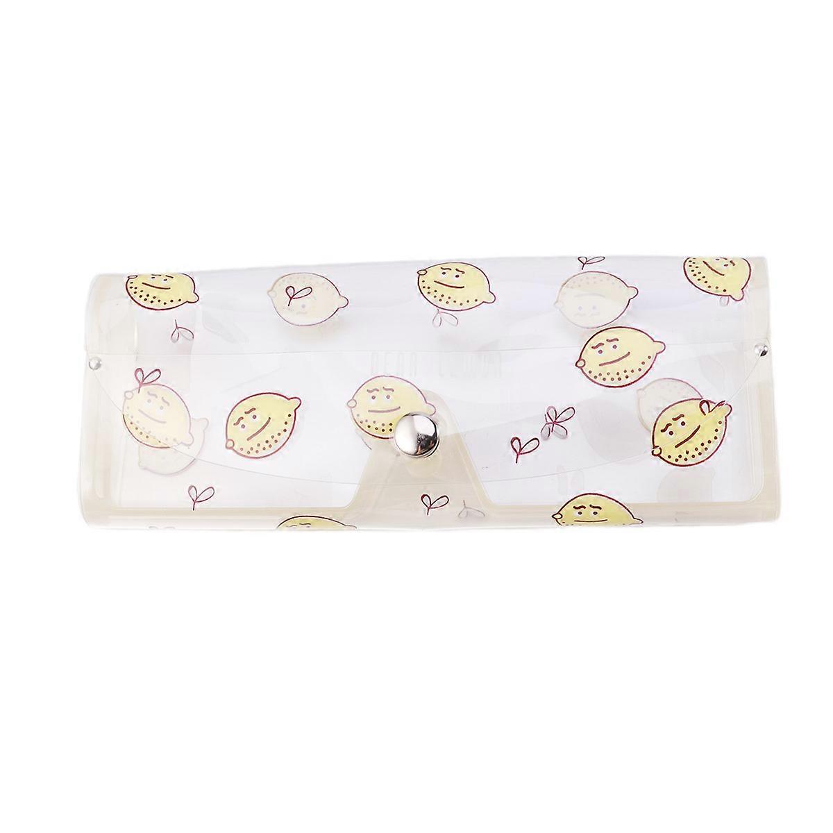 PVC Glasses Bag Buckle Clamshell Feature for Eyeglass