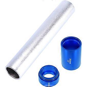 Bike Fork Crown Race Setting Tool - Bike Headset Base Spacer Install Tool,Aluminum Alloy Bicycle Front Fork Setter Driver Kit Bike Headset Front Fork 