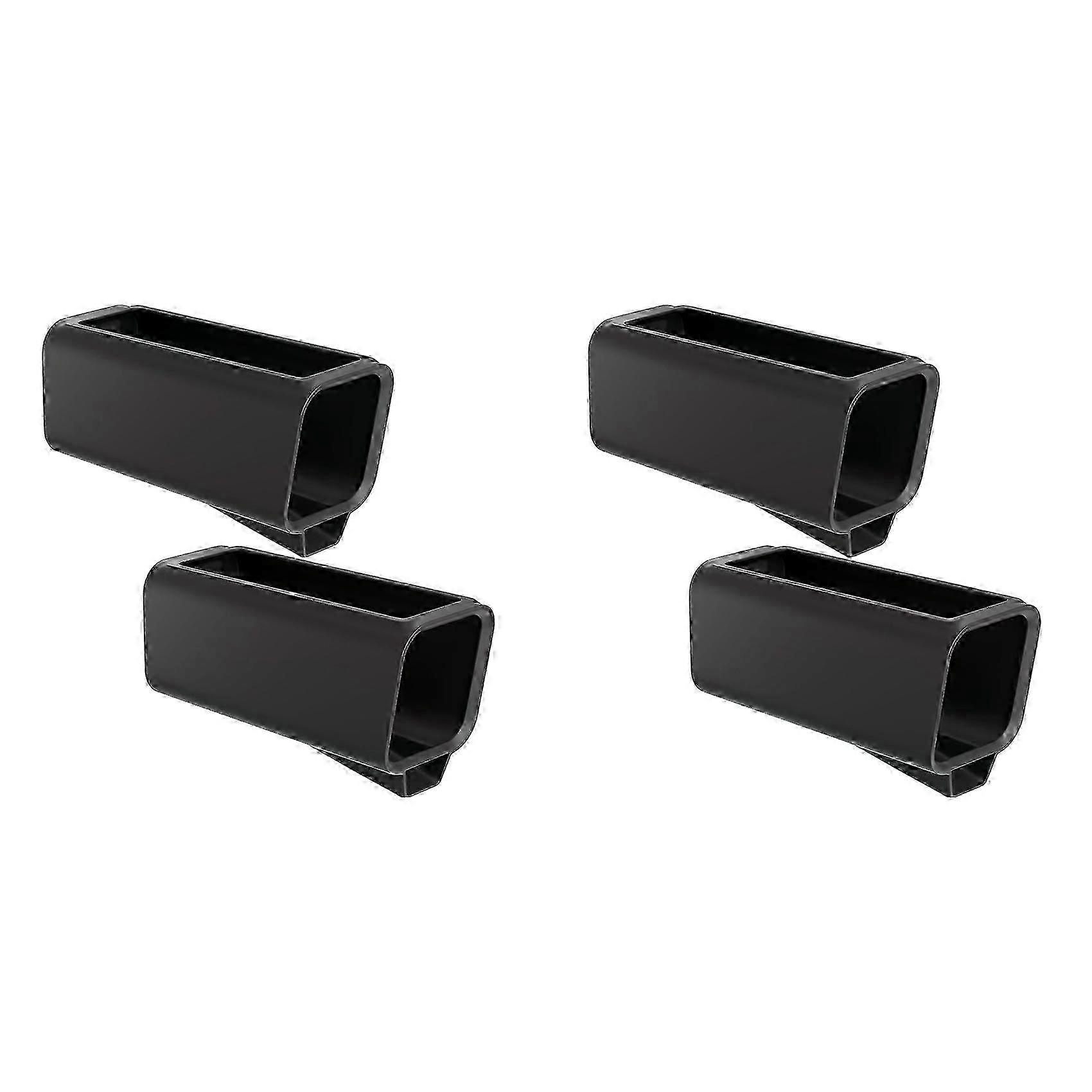 Waterproof Silicone Case for Eufy S3 Pro Security Camera (4-Pack, Black)