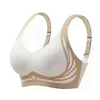 Large Size Underwear for Women Breathable Large Breasts, Small Without Steel Rings, Adjustable Anti
