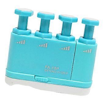 Finger Trainer Guitar Hand Exerciser for Music Practicing 1Pcs Tension Blue