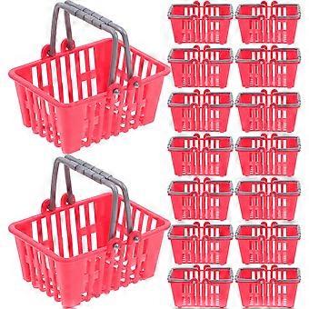 20Pcs Mini Shopping Basket Small Retail Shopping Basket Girls Toys Age 4-5