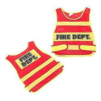 Cosplay brandweervest voor kinderen Rollenspel 2-delige peuterkostuumset