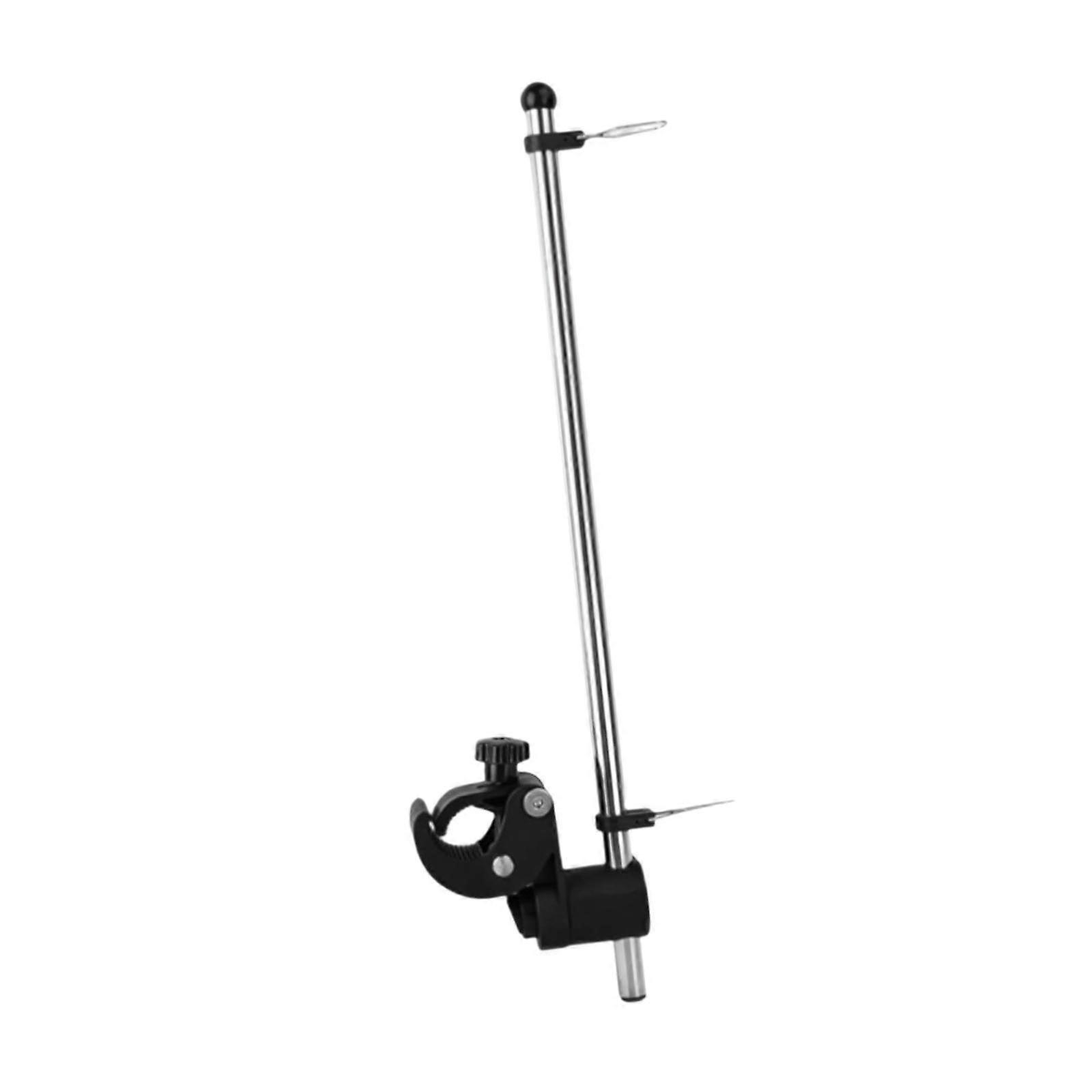 Marine Flagpole Holder Solid Outdoor Easy to Install Multipurpose Accessory