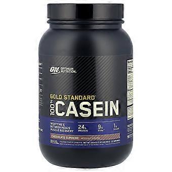 Optimum Nutrition, Gold Standard® 100% Casein, Chocolate Supreme, 1.87 lb (850 g)