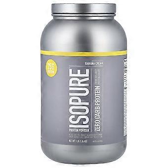 Isopure, Zero Carb Protein Powder, Banana Cream, 3 lb (1.36 kg)