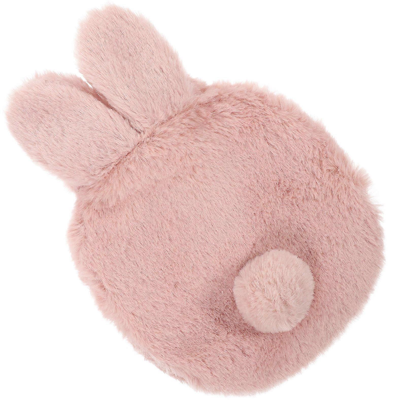 Hot Water Bottle Comfortable Multi-Function Portable 1Piece Pink PVC