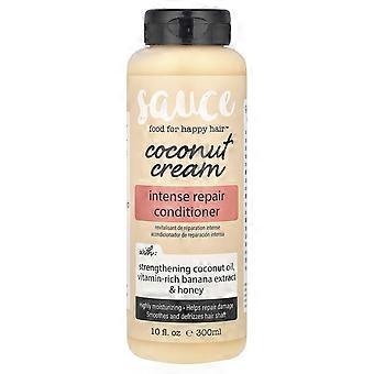 Sauce Beauty, Intense Repair Conditioner, Coconut Cream , 10 fl oz (300 ml), 2-Pack