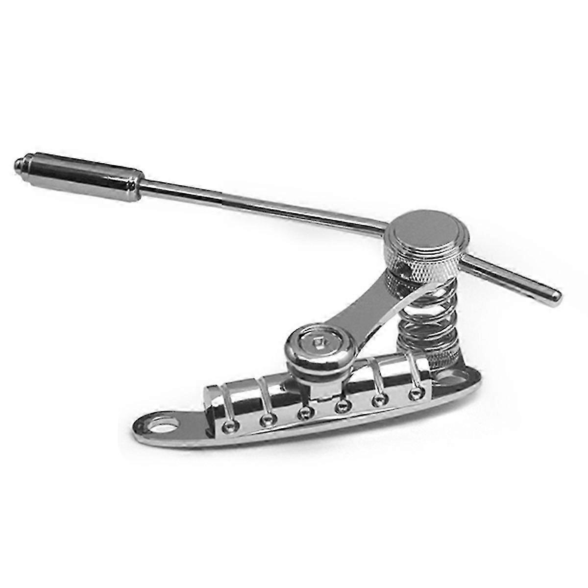 compatible withLP Tremolo Bridge LP Tailpiece 10.5 String Distance Silver