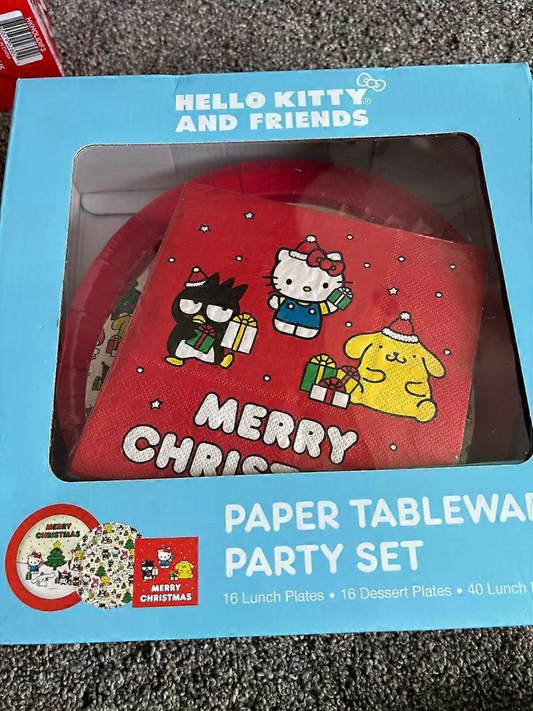 Christmas Paper Tableware Party Set