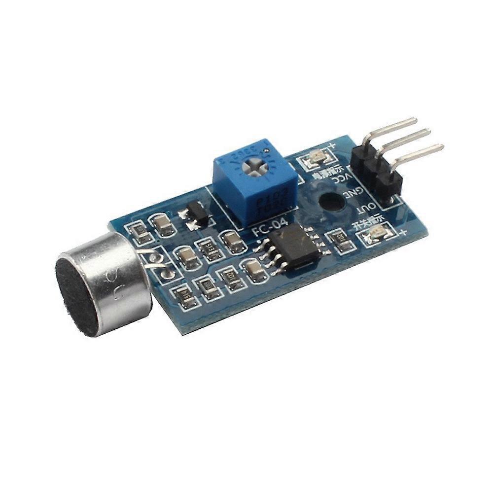 5pcs lyd / stemmesensor lyddeteksjon modul lydaktivert brytere sensormodul