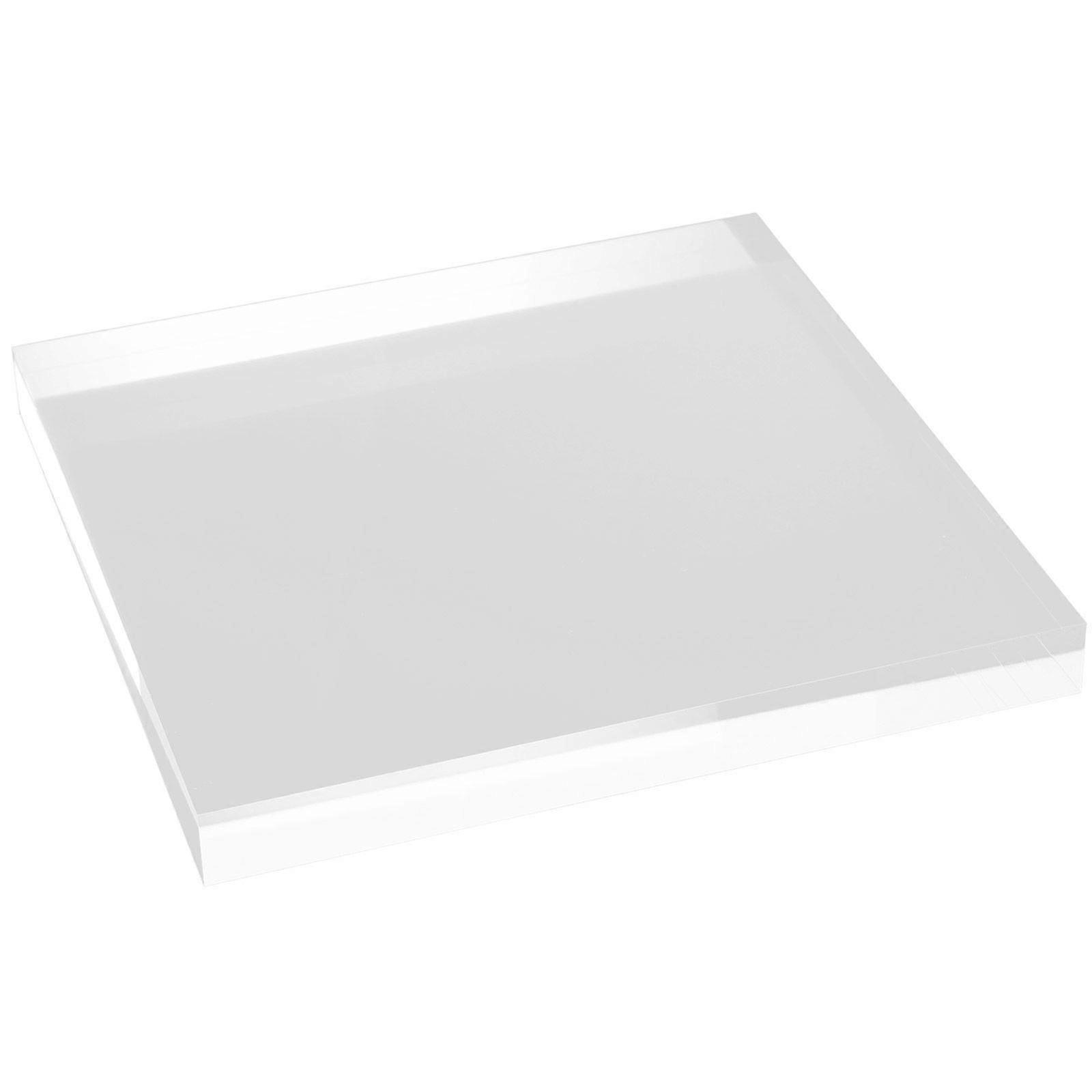 Unique Square Cosmetics Base Acrylic Storage Base Craft Model Showing Rack