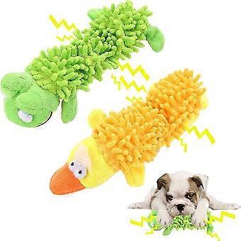 2pcs Dog Toys, Squeaker Dog Toys, Plush Toy For Dogs, Interactive Dog Chew Toys For Big Small Dog