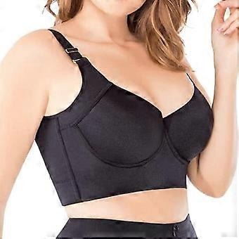 Vrouwen Deep Cup BH Hide Back Fat Full-back Dekking Push Up Sport Bh's