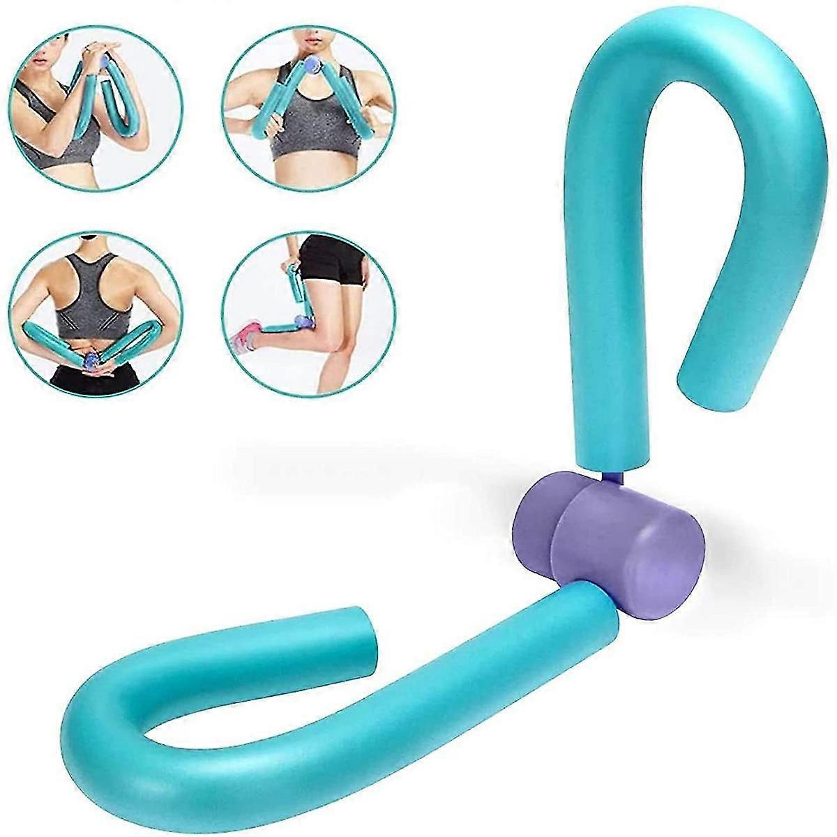 Dijbeentrainer, Dijtrimmer, Multifunctioneel - Hometrainer (blauw)