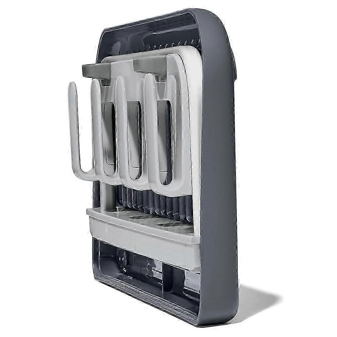 Bottle Drying Rack | Wall-Mounted Double-Layer Multifunctional Storage Rack for Cups & Tea Sets