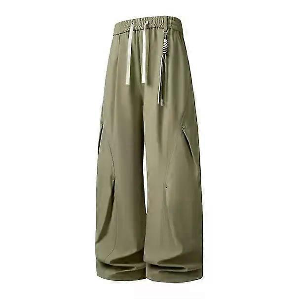 Men's Loose Wide-leg Drawstring Casual